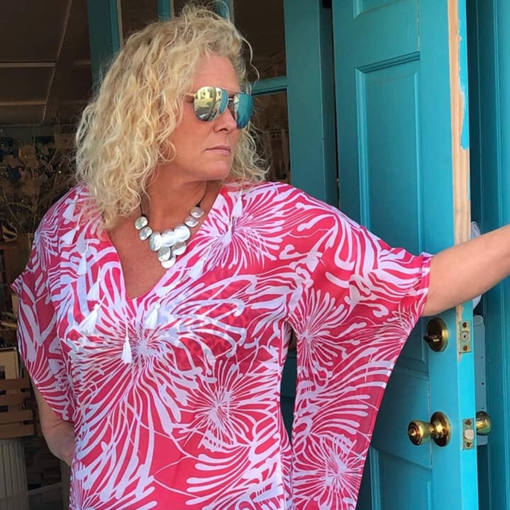 Beach cover-up/Tunic CORAL